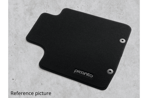 Kia Picanto 5 Door (2011-2014) Velour carpet mats, RHD