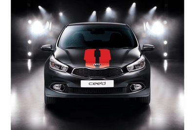 Kia Pro Cee'd (2016-2018) Racing Stripe Red
