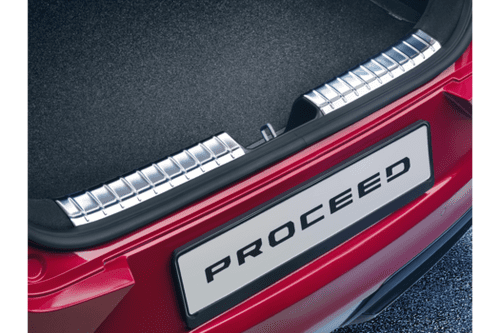 Kia ProCeed (2022-) Trunk Sill Trim, High Gloss