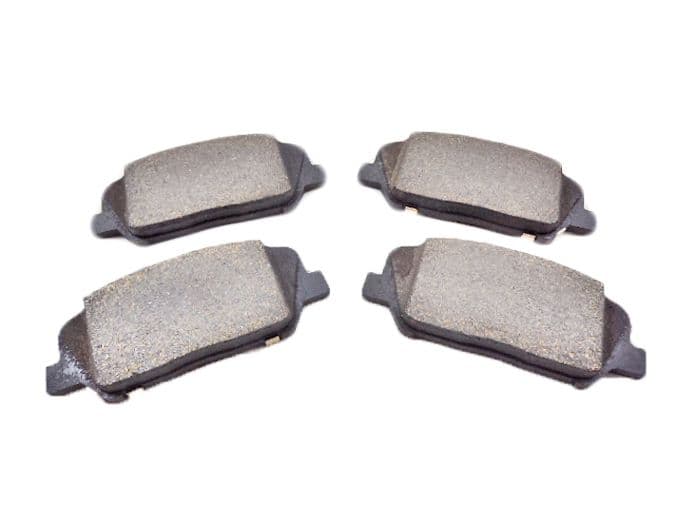 AutoShack Ceramic Rear Brake Pads - Quiet Performance For Kia & Hyundai Models (1999-2010)
