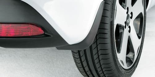Kia Rio (2011-2014) Mud guards, rear set