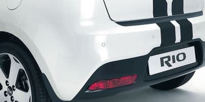 Kia Rio (2011-2014) Parking sensors, rear