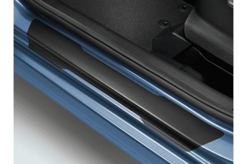 Kia Rio (2017-2020) Door Sill Protection Foils (black) set of 4