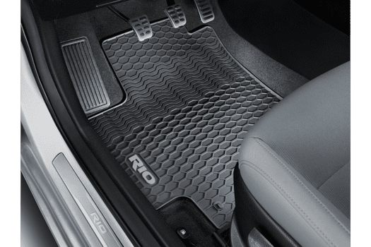 Kia Rio (2021-) Rubber Mats - Tailored, RHD