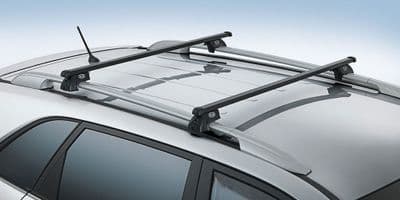 Kia Sorento (2012-2014) Square Black Steel Cross Bars