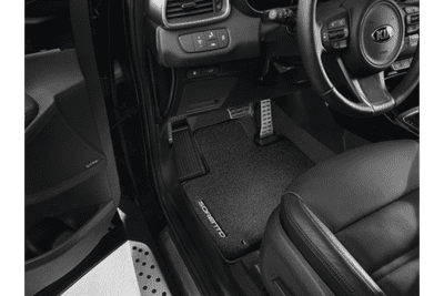 Kia Sorento (2015-2017) Floor Mats - Velour, RHD