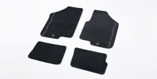 Kia Soul (2011-2013) Velour carpet mats, dragon design, RHD