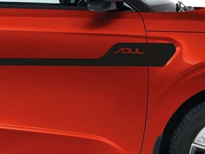 Kia Soul EV (2019-) Decals, Razor