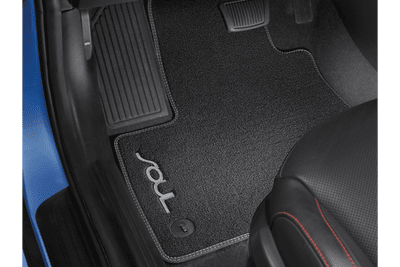 Kia Soul EV (2019-) Floor mats, velour, RHD