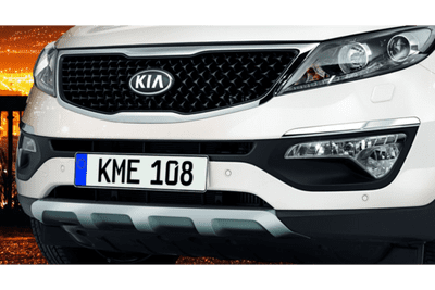 Kia Sportage (2014-2015) Parking sensors, front