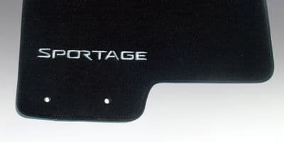 Kia Sportage (2014-2015) Velour carpet mats, RHD