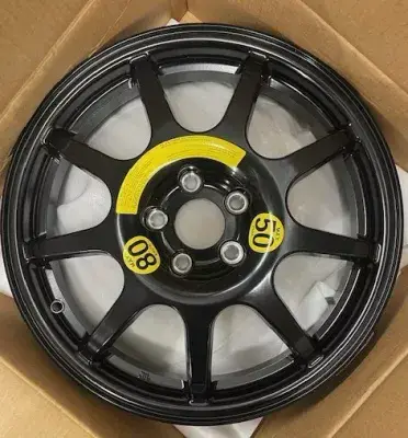 Kia Stinger Temporary space saver wheel