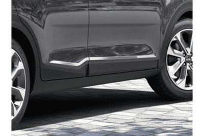 Kia Stonic Side Trim Line (High Gloss Stainless Steel Finish)