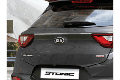 Kia Stonic Tailgate Trim Line (High Gloss Stainless Steel Finish)