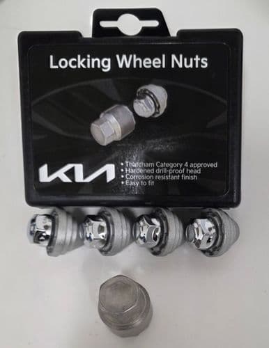Kia Venga (2010-2014) Locking wheel nut set