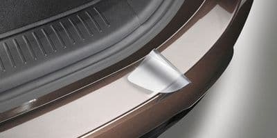 Kia Venga (2010-2014) Rear bumper protection foil (Clear)