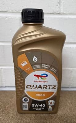 Quartz 9000 5W40 A3/B3 1litre