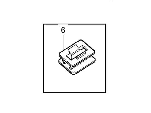 Volvo Fuel Rail Clip 8683718