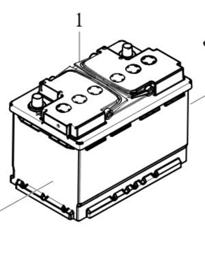 Volvo Genuine 12v Battery for EX40 2024 -