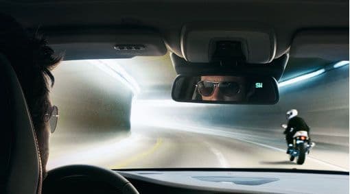 Volvo Mirror Rear View Auto Dimming With Compass S60 2011-2014
