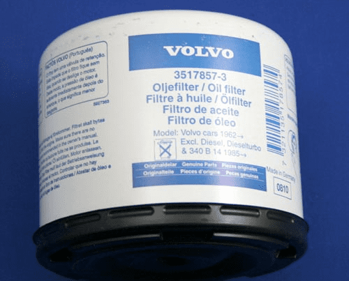 Volvo Oil Filter - 200 Series All Petrol Engines