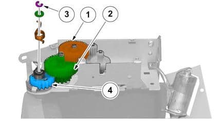 Volvo Sat Nav Screen Motor - Cog Repair Kit