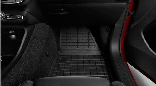 Volvo Shaped Moulded Plastic Mats, XC40 2018 Onwards