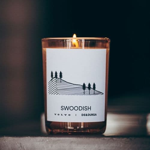 Volvo Swoodish Candle