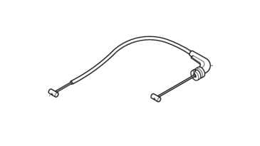 Volvo XC90 2003 Onwards - Rear Seat Integrated Child Seat Cable