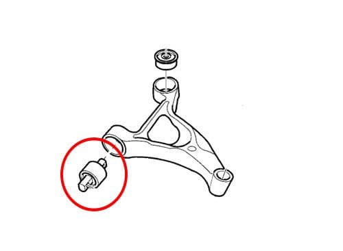 Volvo XC90 - Front Lower Control Arm - Front Bush