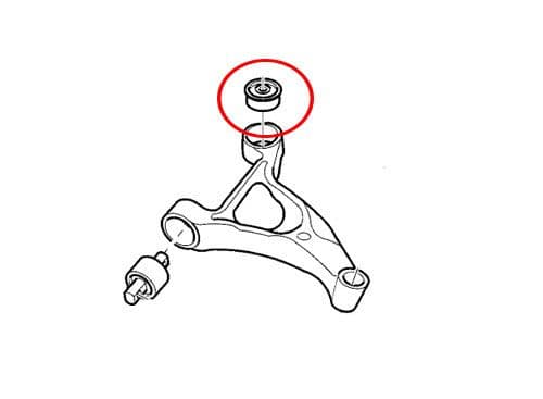 Volvo XC90 - Front Lower Control Arm - Rear Bush