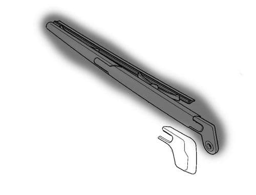 Volvo XC90 Up To 2014 - Rear Wiper Arm, Nut Cover