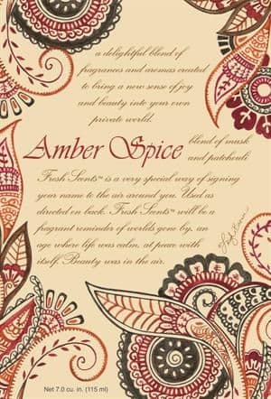 AMBER SPICE - WILLOWBROOK SCENTED SACHET