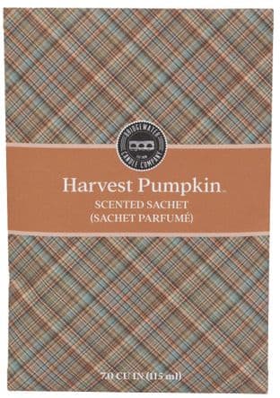 Bridgewater Candle Company Harvest Pumpkin - NEW Plaid Design