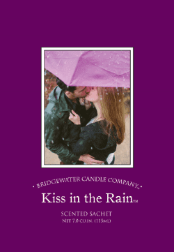 Bridgewater Candle Company Kiss in The Rain Scented Envelope Sachet