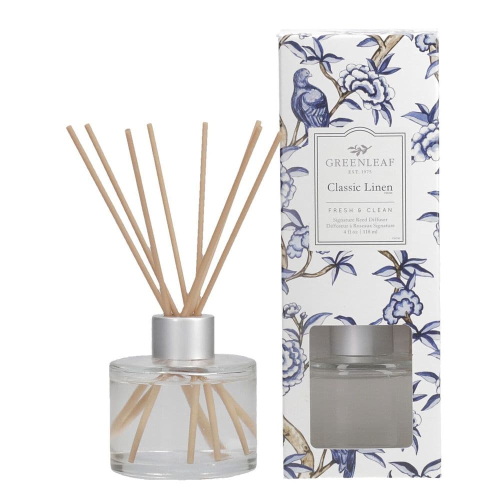 Greenleaf Classic Linen Reed Diffuser