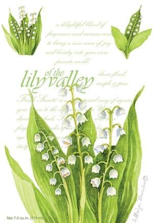LILY OF THE VALLEY - WILLOWBROOK SCENTED SACHET