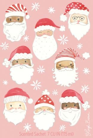 MERRY SANTAS - WILLOWBROOK SCENTED SACHET - NEW