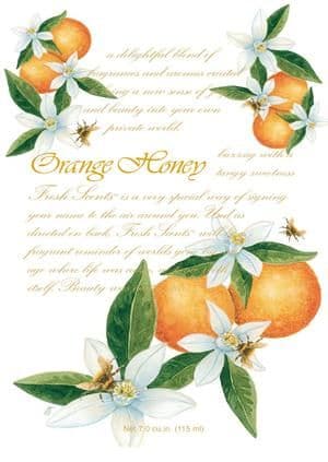 ORANGE & HONEY - WILLOWBROOK SCENTED SACHET
