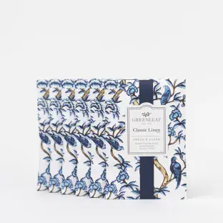 Pack of 6 Large Scented Sachet Classic Linen