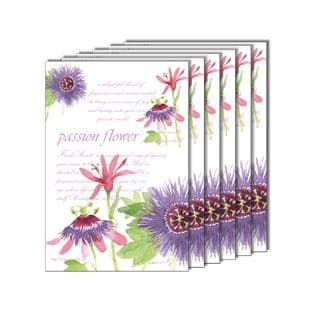 Pack of 6 Passion Flower Sachets