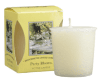 Party Blooms Boxed Votive Candle