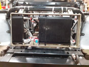 Oil Cooler/Filter Mounting Frame