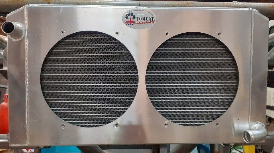 Tomcat Aluminium Rear Mount Radiator Large