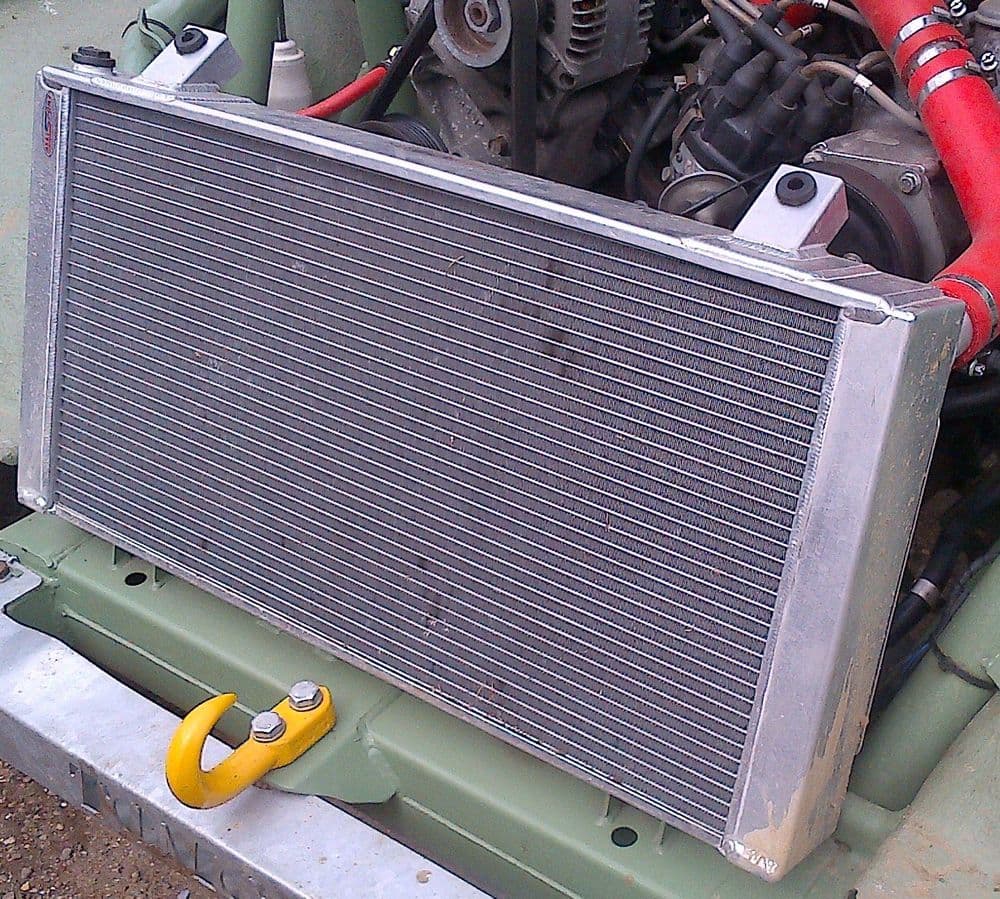 Tomcat Front Mount Aluminium Radiator