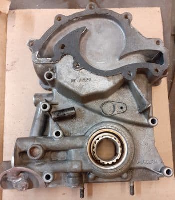 V8 Front Cover Oil Filter Delete Modification