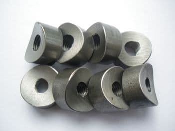 Weld On Bosses 12mm - Pack of Eight 7012-8