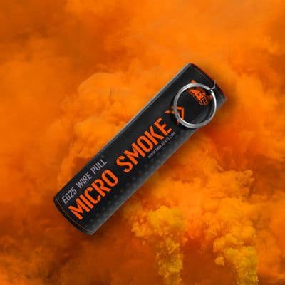 30s Micro Wire Pull Smoke Orange - EG25O