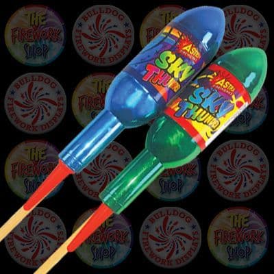 Sky Thunder Rockets 2pk - 30540