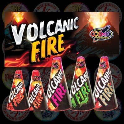 Volcanic Fire Fountains 5pk - 20306